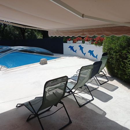 Gites De Plos Appart Chalet Piscine Spa Андюз Екстер'єр фото