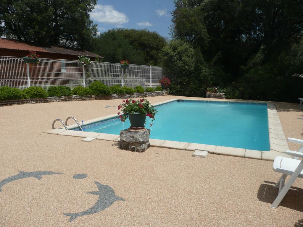 Gites De Plos Appart Chalet Piscine Spa Андюз Номер фото