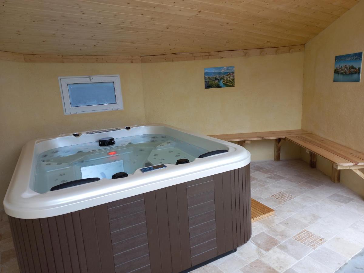 Gites De Plos Appart Chalet Piscine Spa Андюз Екстер'єр фото