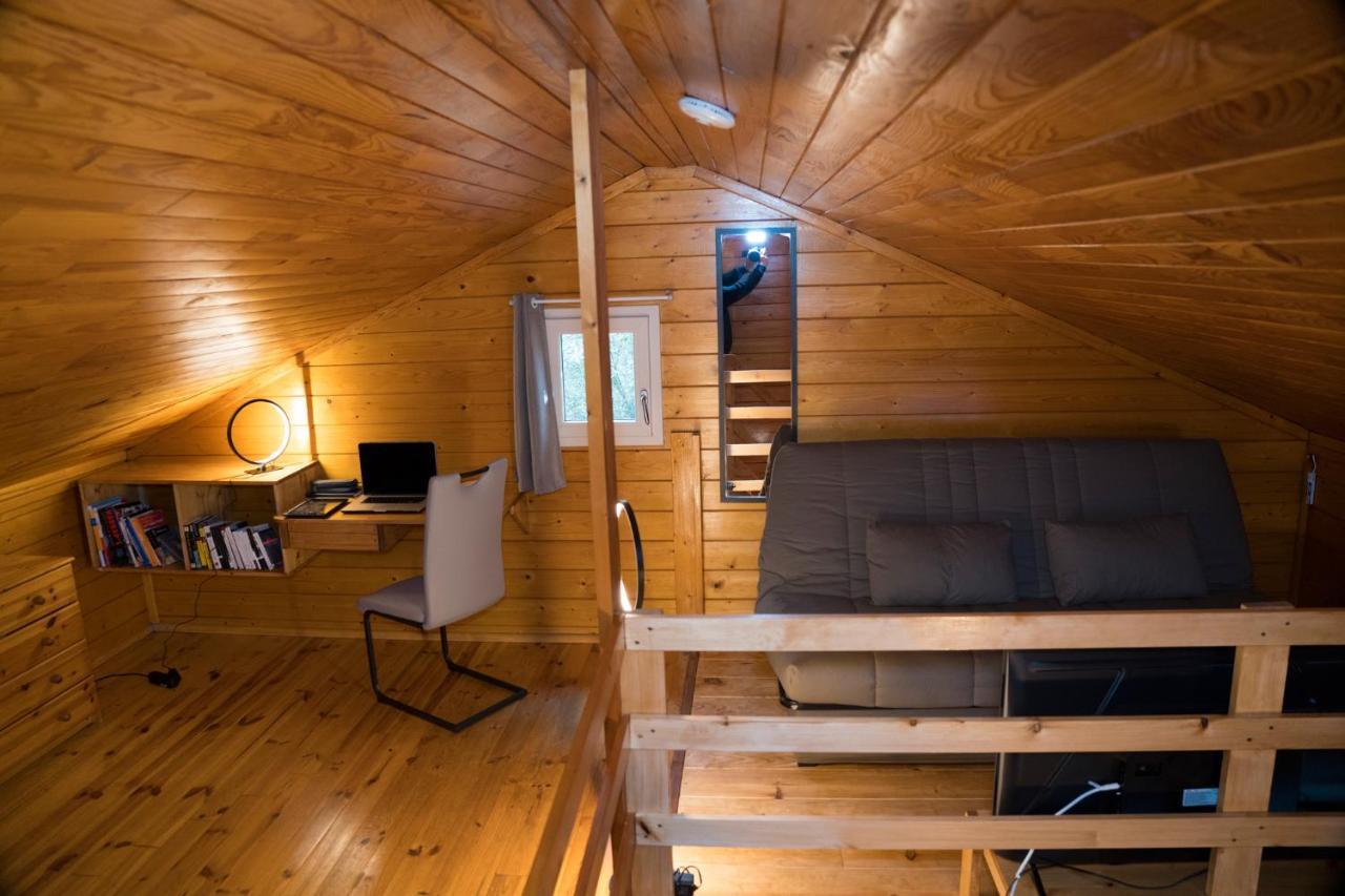 Gites De Plos Appart Chalet Piscine Spa Андюз Екстер'єр фото