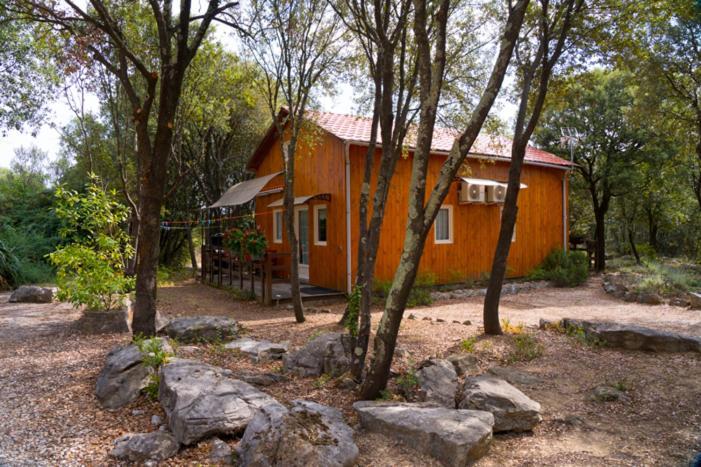 Gites De Plos Appart Chalet Piscine Spa Андюз Екстер'єр фото