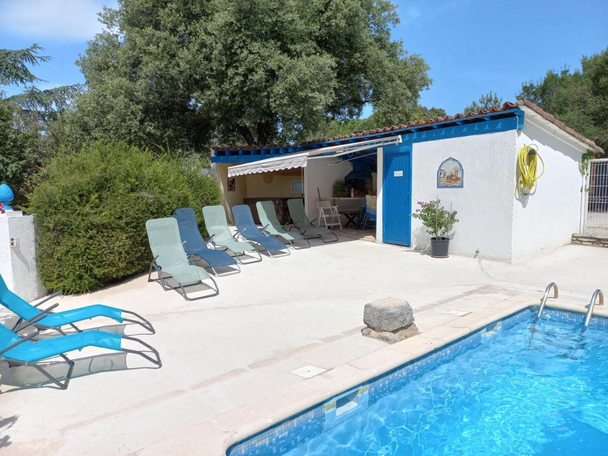 Gites De Plos Appart Chalet Piscine Spa Андюз Екстер'єр фото