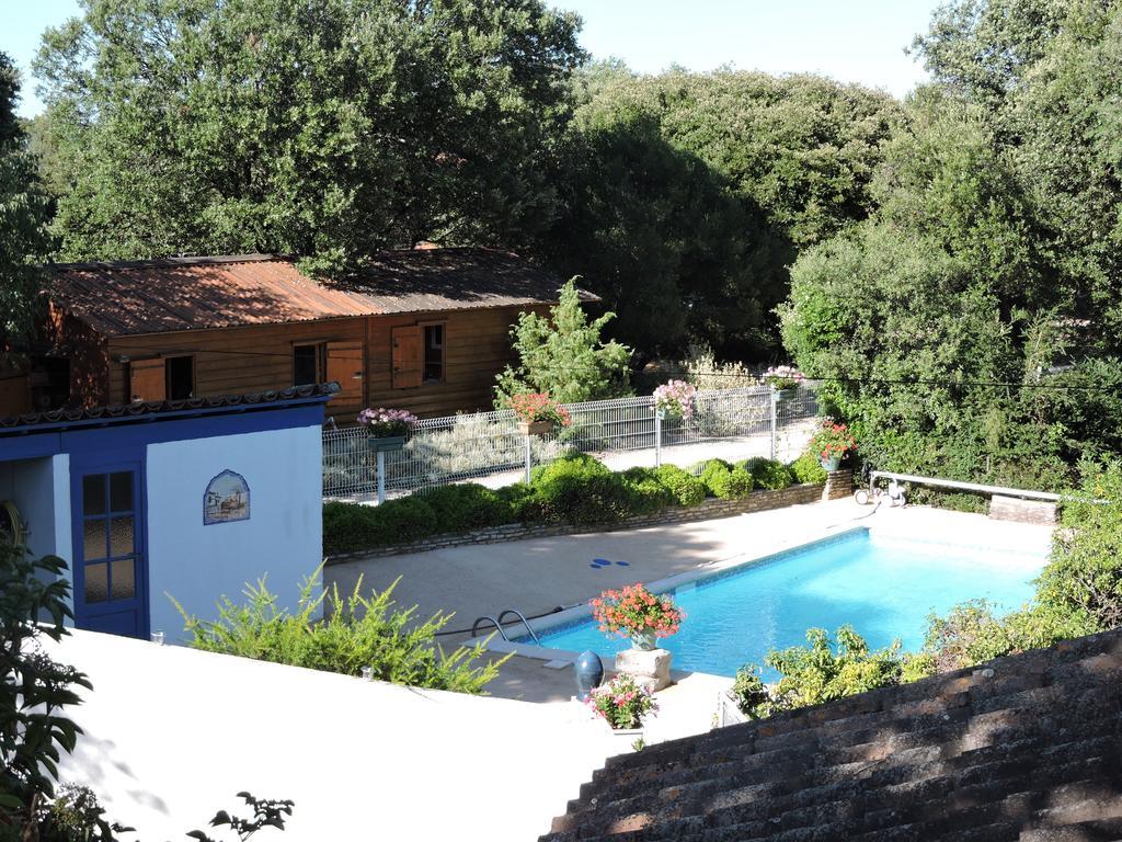 Gites De Plos Appart Chalet Piscine Spa Андюз Екстер'єр фото